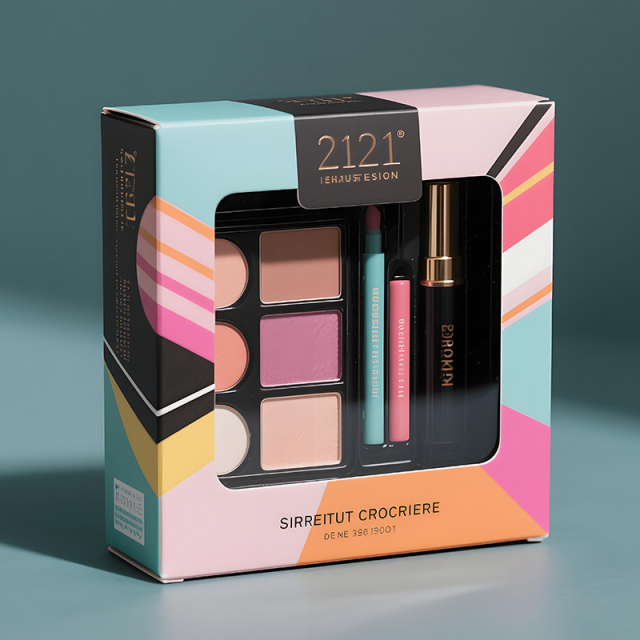 Custom Size CMYK Printing Ivory Board Packaging Paper Box for Cosmetics