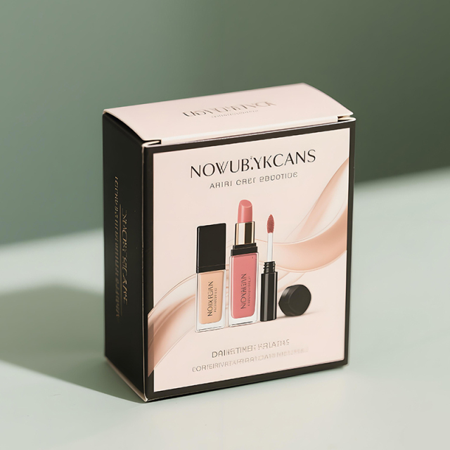 Fully Custom Tuck Top Snap Lock Bottom Paper Box for Cosmetic Packaging