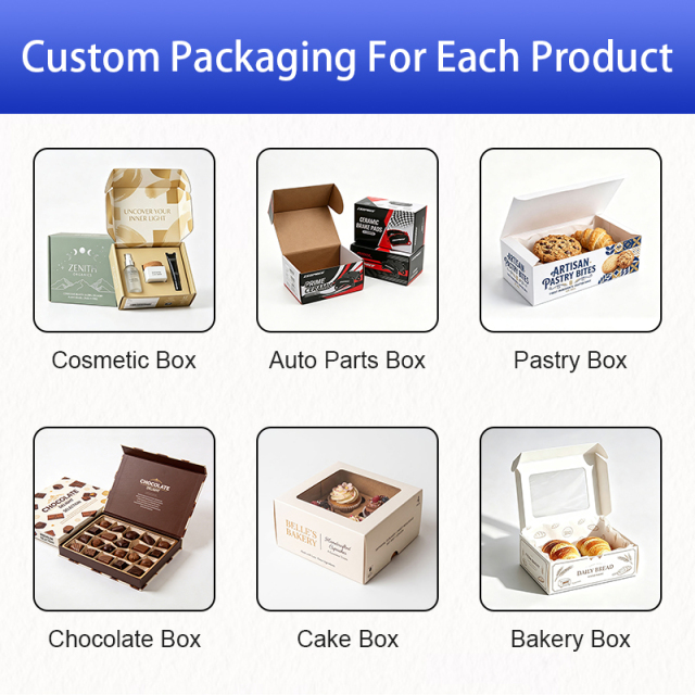 Bespoke Offset Printing Food Grade Paper Chocolate Gift Box With Lid