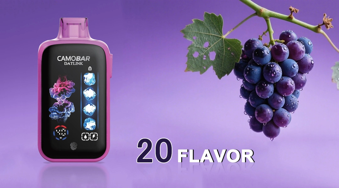 CAMOBAR 4122 Grape Flavored Disposable vape