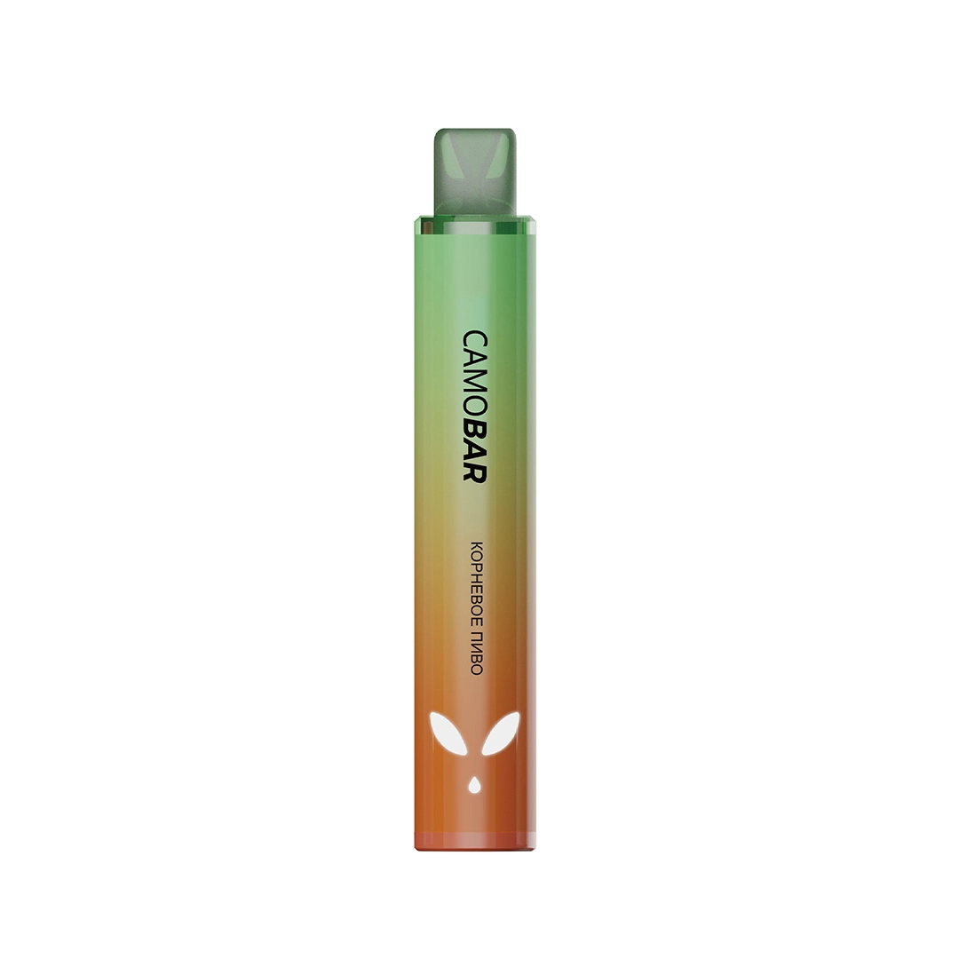 Root beer flavored disposable vape