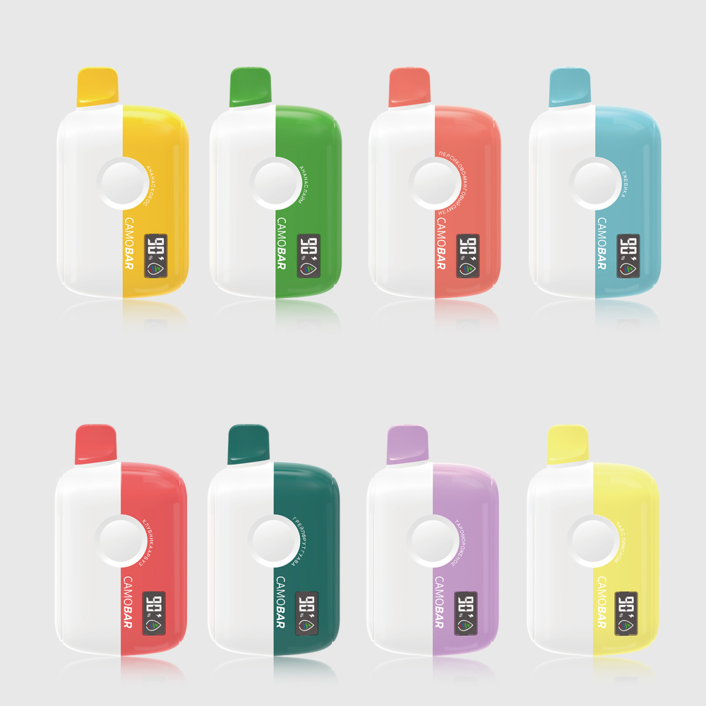Camobar | 9000 Puff Rechargeable Disposable Vape | Mesh Coil & Display