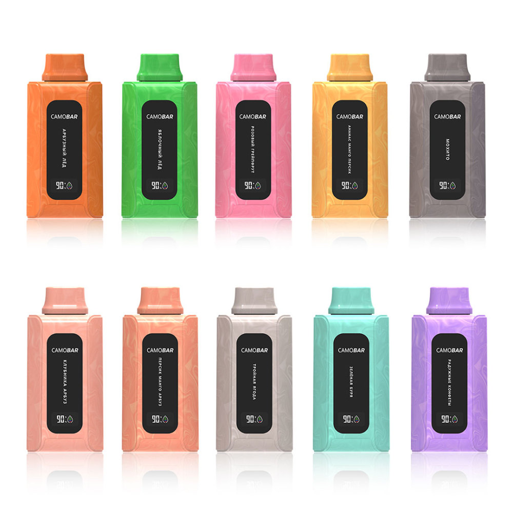 Camobar 13000 Disposable Vape Device | MTL Draw & Long-Lasting Battery