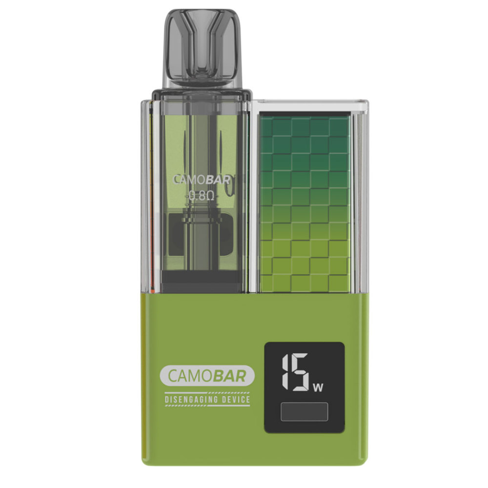 CAMOBAR Pod| 2025 Refined Disposable POD Vape with MTL Tank