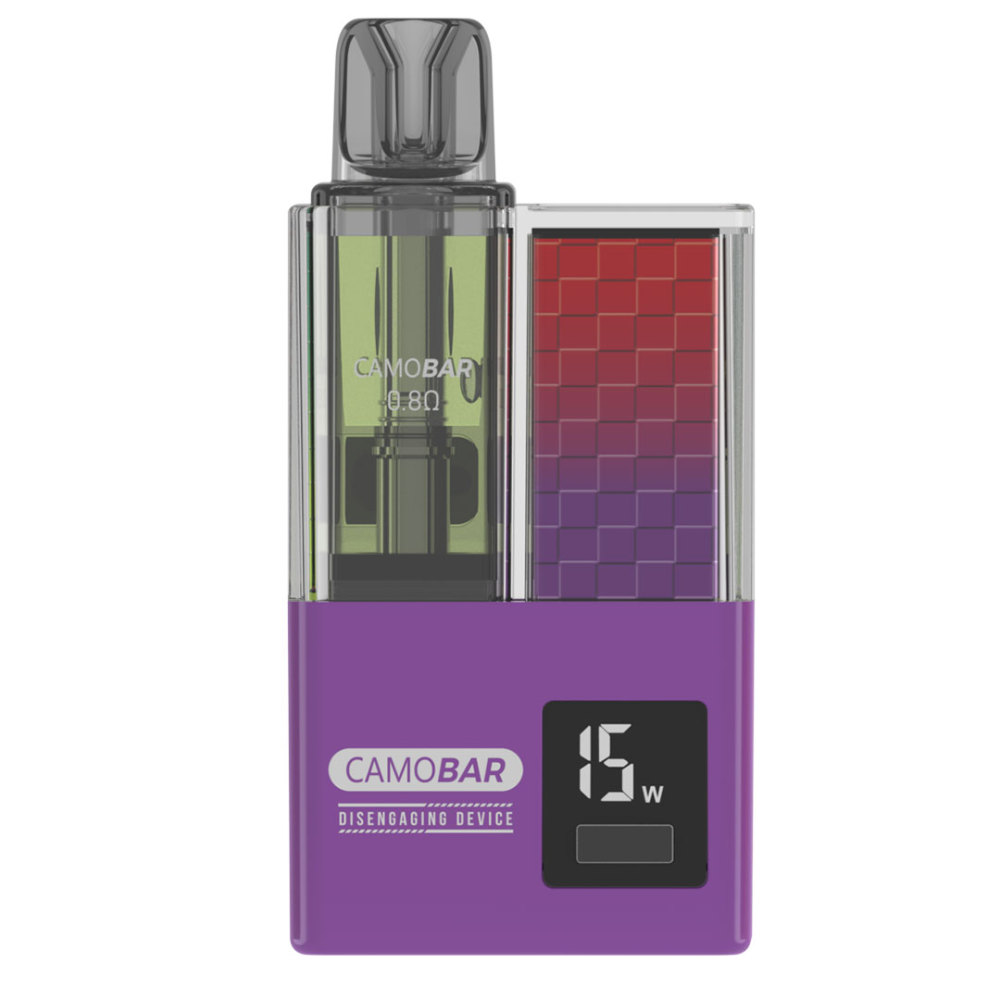 CAMOBAR Pod| 2025 Refined Disposable POD Vape with MTL Tank