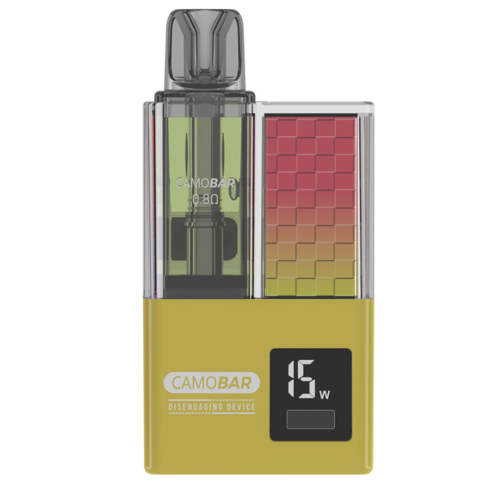 CAMOBAR Pod| 2025 Refined Disposable POD Vape with MTL Tank