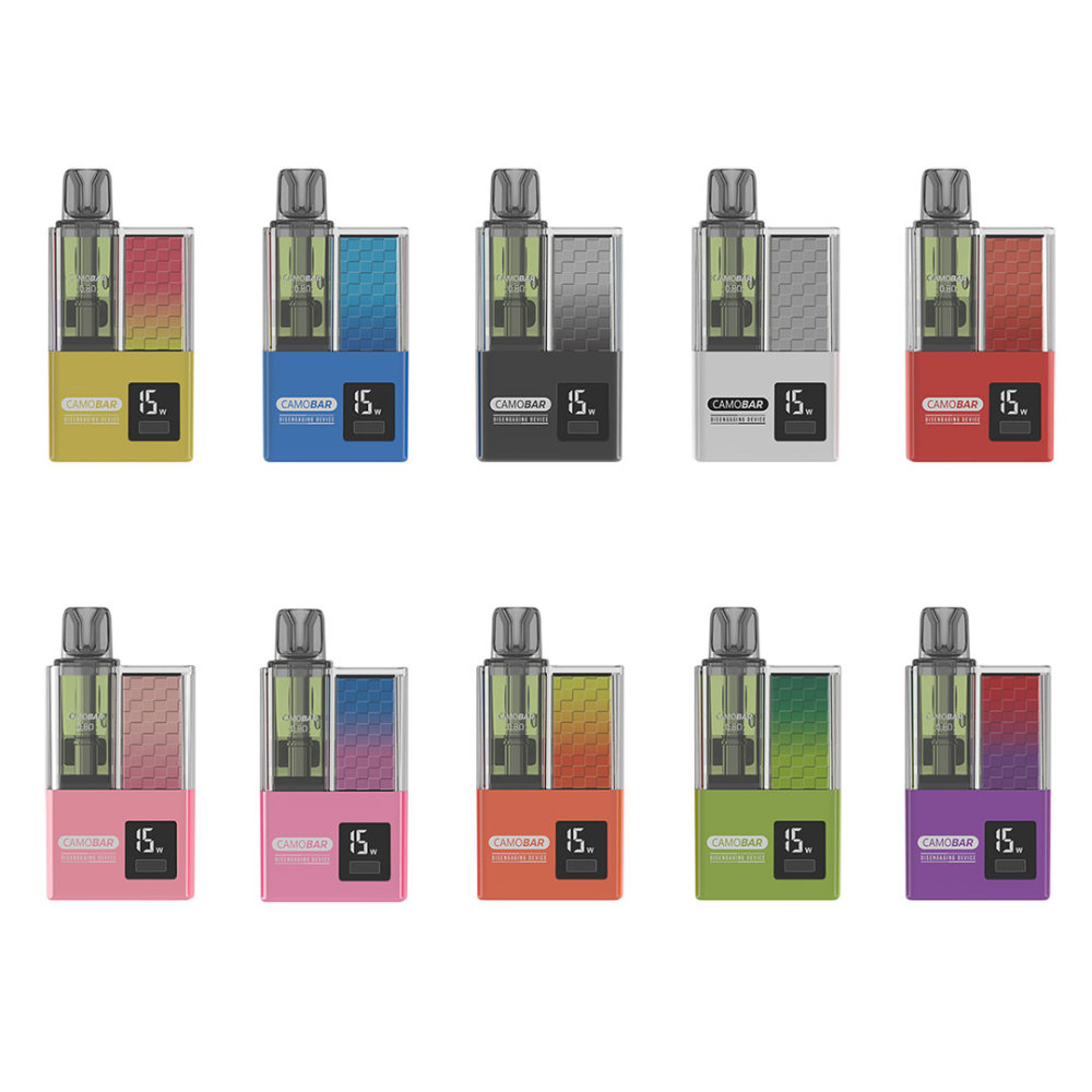 CAMOBAR Pod| 2025 Refined Disposable POD Vape with MTL Tank