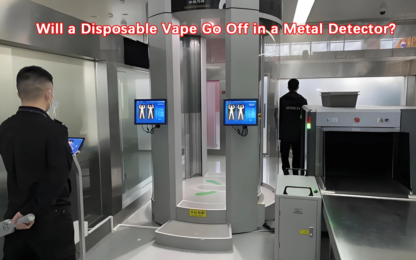 Will a Disposable Vape Go Off in a Metal Detector?