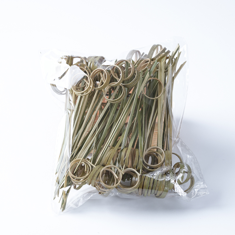 100 Rings Per Pack Bamboo Skewers In Various Sizes Disposable Fruits For Barbecue Parties And Gatherings