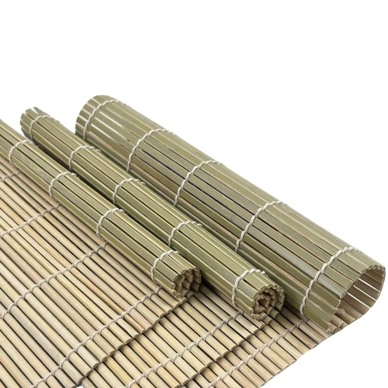 27*27cm  Cyan Skin Sushi Curtain Reusable Eco-friendly Bamboo Mat Kitchen Tableware Supplies