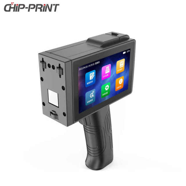 Automatic CP4000 12.7MM Easy-to-Operate Logo All-in-One Portable Inkjet Printer High Definition Handheld Gun Color