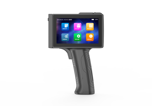 Automatic CP4000 12.7MM Easy-to-Operate Logo All-in-One Portable Inkjet Printer High Definition Handheld Gun Color