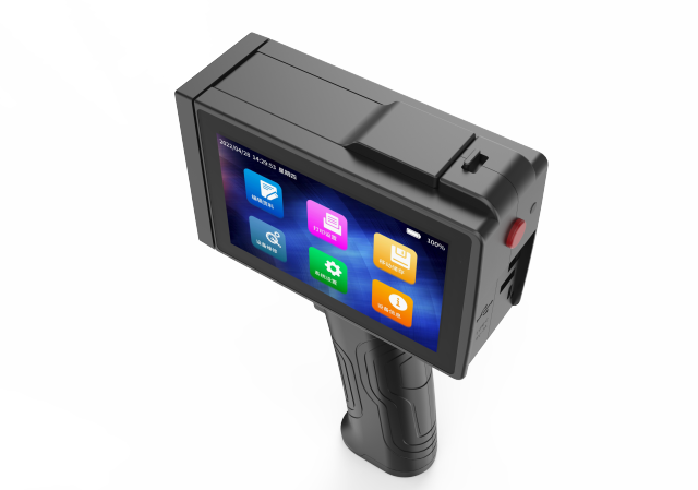 Automatic CP4000 12.7MM Easy-to-Operate Logo All-in-One Portable Inkjet Printer High Definition Handheld Gun Color