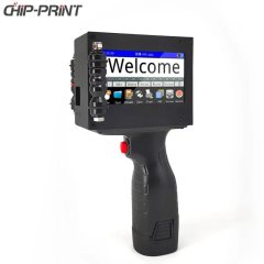 Automatic 25.4mm Portable Handheld Inkjet Printer with 3.5inch Touch Screen Date Coding Printer for Sale Price