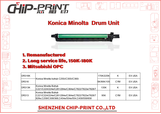 Compatible Toner Cartridge TNP53 TNP-55 TNP-56 for Konica-Minolta Bizhub 4702P/ 3602 AP 15K 25k Black Color