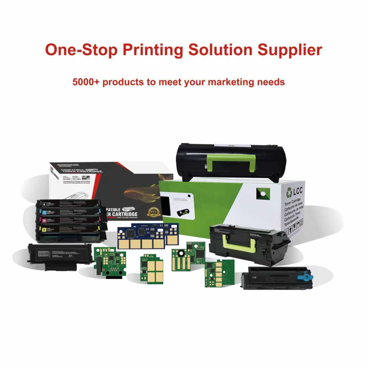 1.5K to 4.5k Compatible Toner Cartridge 20N30K0 20N0H10 to 20N0H40 for Lexmark CS331dw/CX331adwe/CS431dw/CX431adw 12-Month Warranty A+ Grade Full Toner