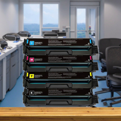 Premium Custom brand C3210K0 C3210C0 C3210M0 C3210Y0 CYMK 1.5K Compatible Toner Cartridge with Chip for Lexmark MC3224adwe/MC3326adwe/MC3426adw