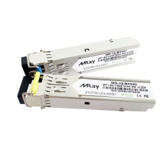 1.25Gb/s 3km LC BiDi SFP Transceiver Module Tx1310nm Rx1550nm