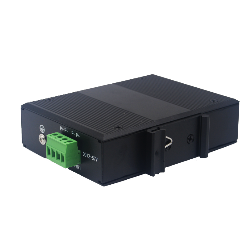 10/100M Industrial Fiber Ethernet Switches 1 Fiber Port 4 RJ45 Ports MR-I1F4T-SC20