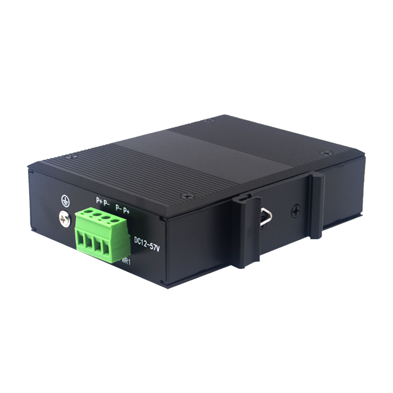 Industrial Fiber Media Converter 1 RJ45 port 1 Fiber Port MR-I1F1T-SC20
