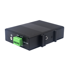 Industrial Fiber Media Converter 1 RJ45 port 1 Fiber Port MR-I1F1T-SC20