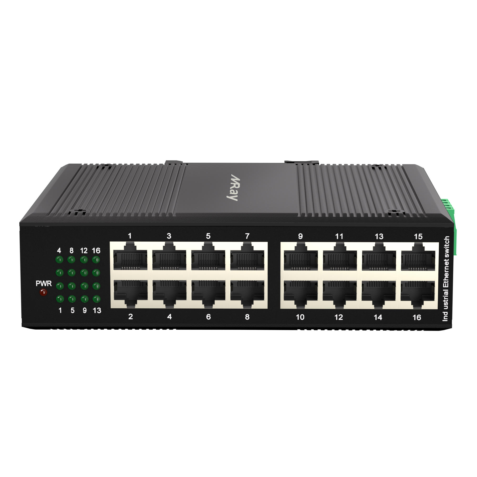 10/100Mbps Industrial Ethernet Switch 16 RJ45 Ports Ethernet Switch MR-I16FT