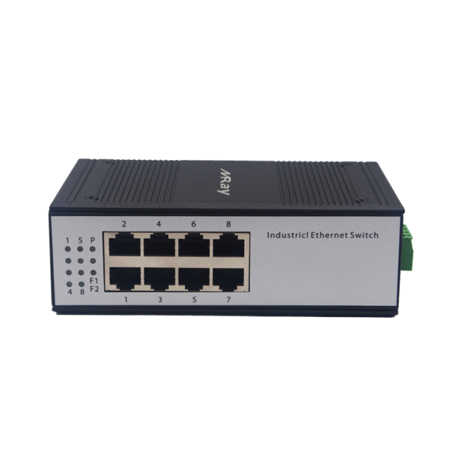 10/100Mbps Industrial Ethernet Switch 8 RJ45 Ports Ethernet Switch MR-I8FT