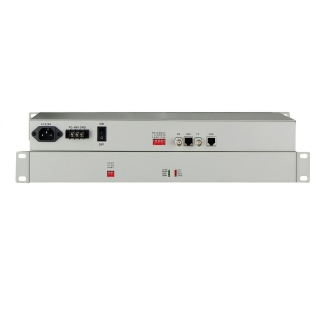 Unframed E1 over 10/100M Ethernet Converter 1E1 to 1FE Converter