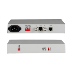 Unframed E1 over 10/100M Ethernet Converter 1E1 to 1FE Converter