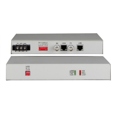 Unframed E1 over 10/100M Ethernet Converter 1E1 to 1FE Converter