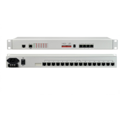 10/100M Ethernet over E1 Converter 16E1 to 4 Ethernet Protocol Converter