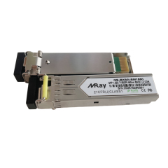 1.25Gb/s 80km LC BiDi Generic Compatible 1.25Gbps TX1550nm/RX1490nm SFP Transceiver Module