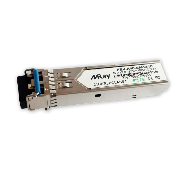 Cisco GLC-FE-100EX Compatible 100BASE-EX SFP 1310nm 40km DOM LC SMF Transceiver Module MINI GBIC