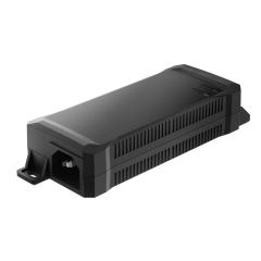 1-Port Gigabit PoE+ Injector 10/100/1000M Ethernet PoE/PoE+ (802.3af/802.3at) 30W Power Budget Wall Mountable