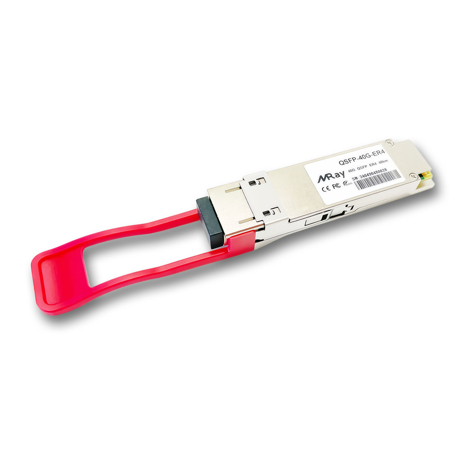 QSFP-40G-ER4 40GBASE-ER4 QSFP+ 1550nm 40km Duplex LC DDM Optical Transceiver Module