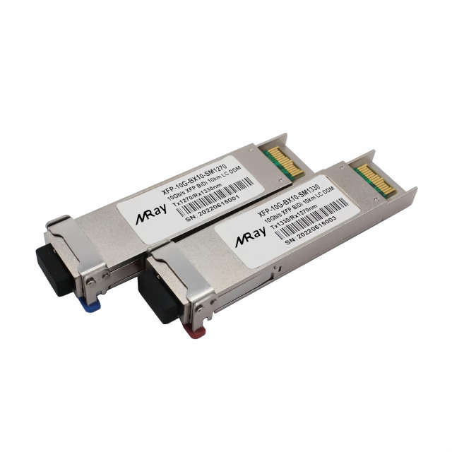 10GBASE-BIDI XFP Tx1330nm/Rx1270nm 10km LC SMF DOM Optical Transceiver Module