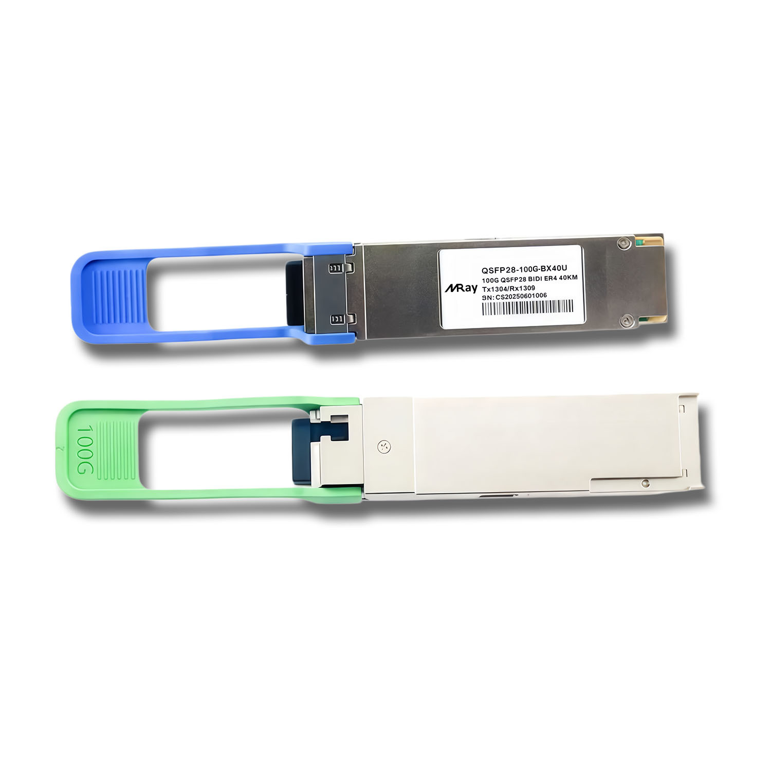 Cisco QSFP28-100G-BX40-U Compatible 100GBASE-BX40 BiDi QSFP28 1304.58nm-TX/1309.14nm-RX 40km DDM LC SMF Transceiver Module