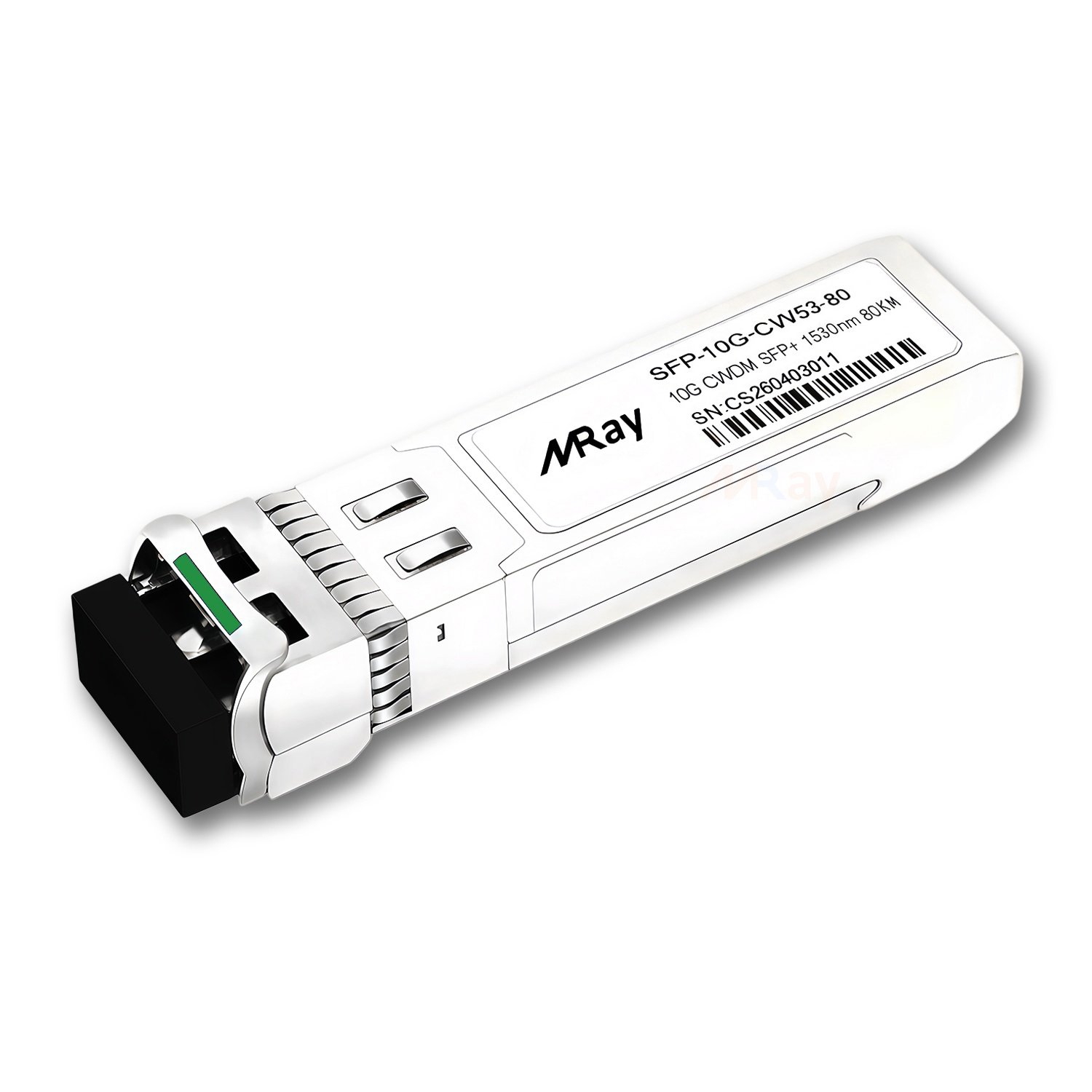 Cisco Compatible 10GBASE-CWDM SFP+ 1470nm ~1610nm 80km DOM LC SMF Optical Transceiver Module