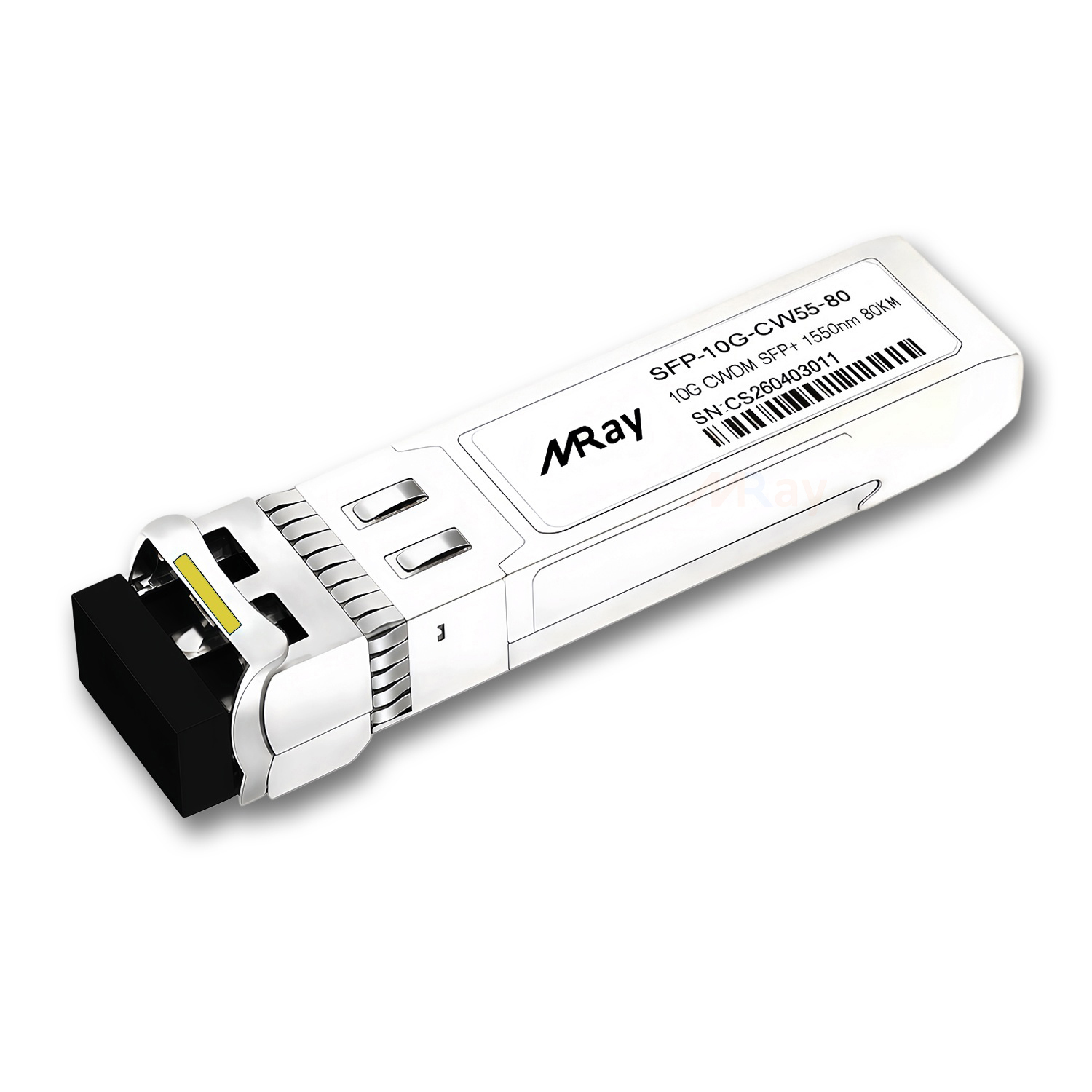 Cisco Compatible 10GBASE-CWDM SFP+ 1470nm ~1610nm 80km DOM LC SMF Optical Transceiver Module