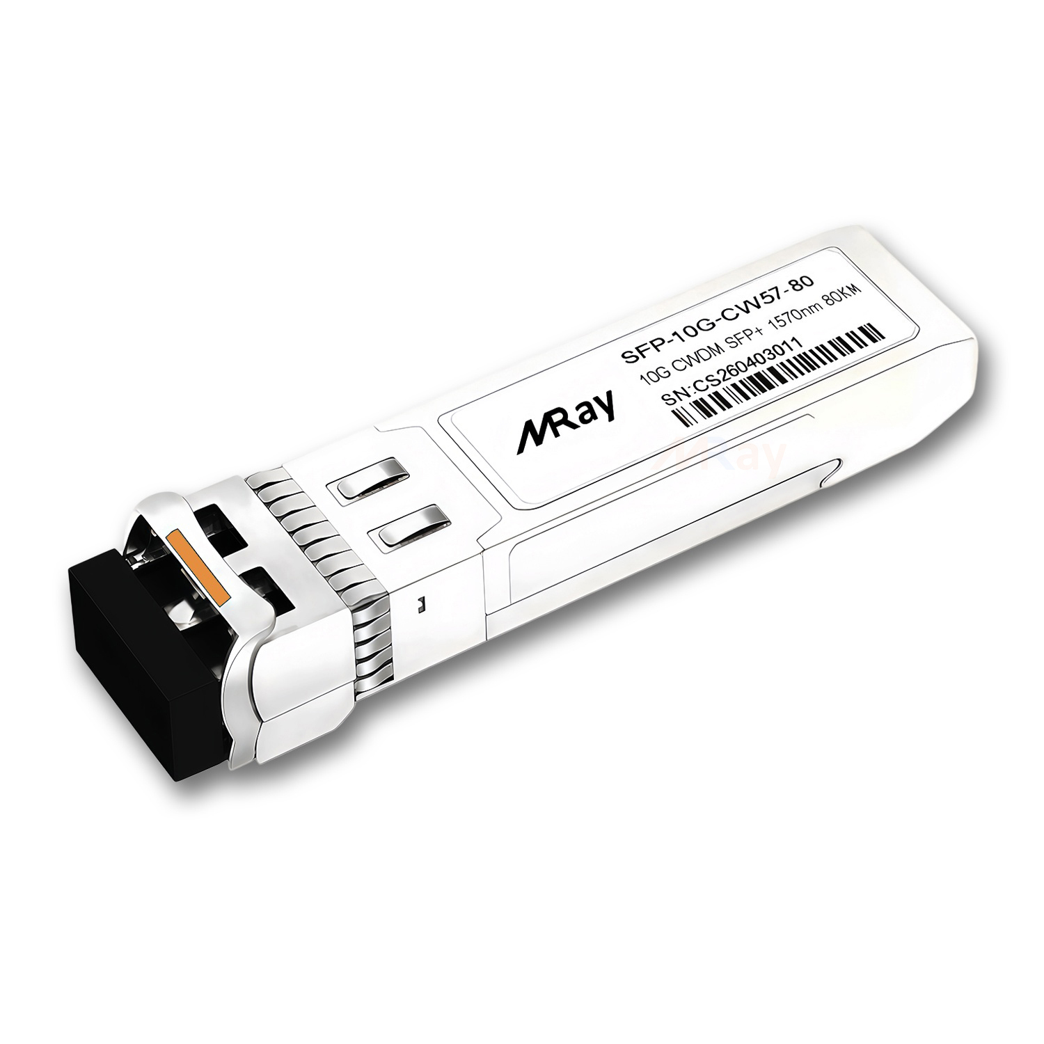 Cisco Compatible 10GBASE-CWDM SFP+ 1470nm ~1610nm 80km DOM LC SMF Optical Transceiver Module