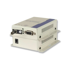 DB9 Serial RS232 to Fiber Media Converter Single Mode Simplex ST