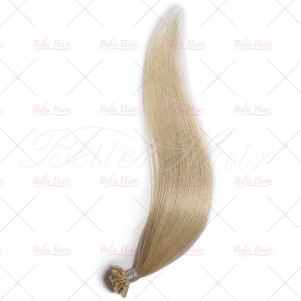 50g/pack 100s silky straight u tip hair extensions 100% remy human hair fusion hair extension