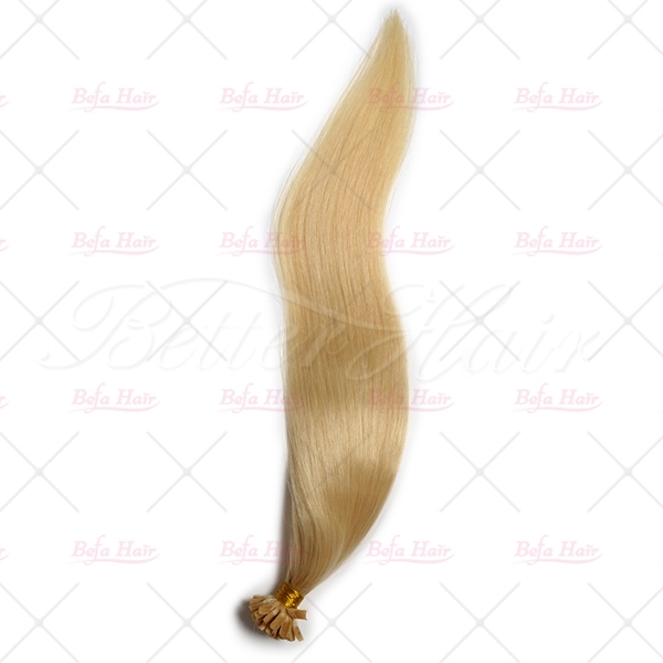 50g/pack 100s silky straight u tip hair extensions 100% remy human hair fusion hair extension