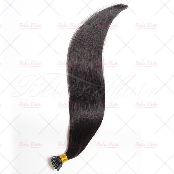 50g/pack 100s silky straight u tip hair extensions 100% remy human hair fusion hair extension
