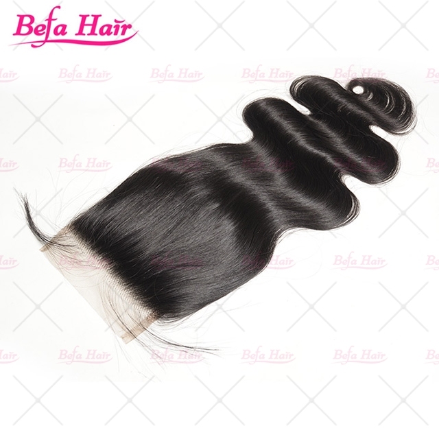 Virgin Hair body wave  Lace Closure 130% density  free style Lace Top Closure (5"*5") inch Swiss Lace