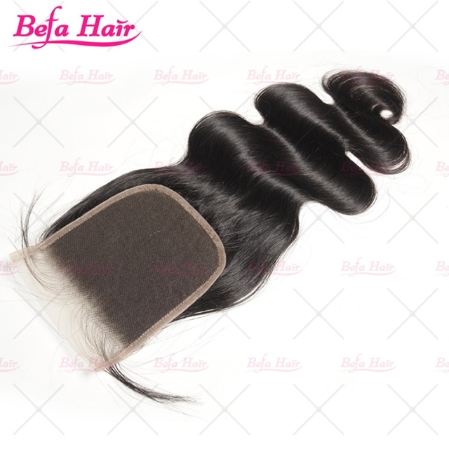Virgin Hair body wave  Lace Closure 130% density  free style Lace Top Closure (5"*5") inch Swiss Lace
