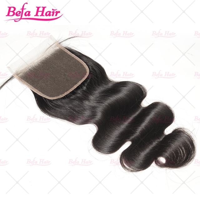 Virgin Hair body wave  Lace Closure 130% density  free style Lace Top Closure (5"*5") inch Swiss Lace
