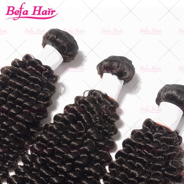 wholesale deep Curly virgin hair raw Virgin Human Hair Weave Bundles