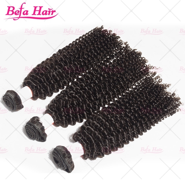 wholesale deep Curly virgin hair raw Virgin Human Hair Weave Bundles