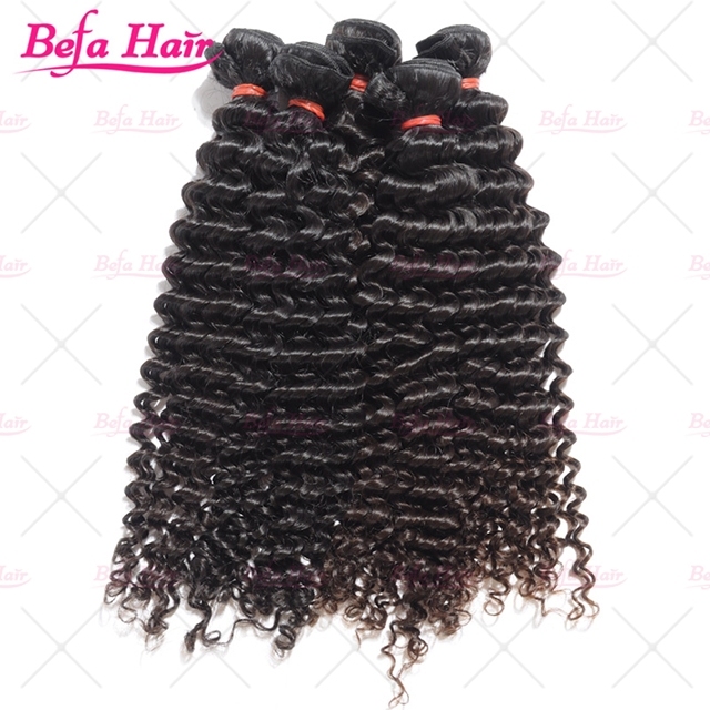 wholesale Premium  Unprocessed virgin human hair  Deep curly 100% Virgin human Hair Weaves